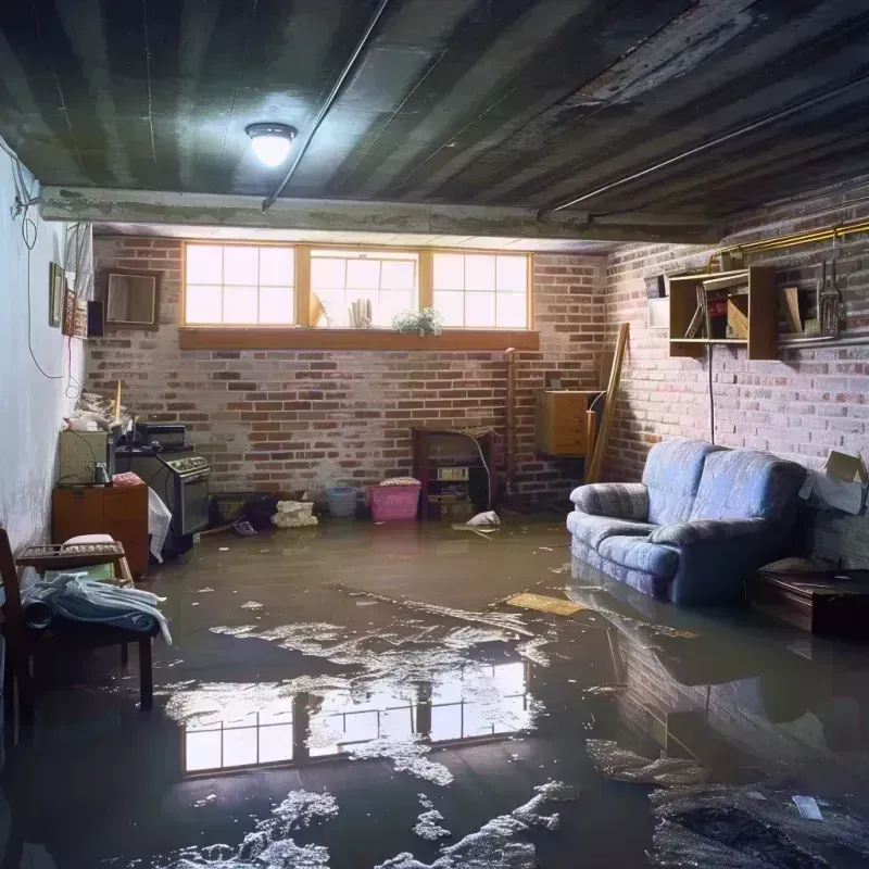 Flooded Basement Cleanup in Harrison, ME